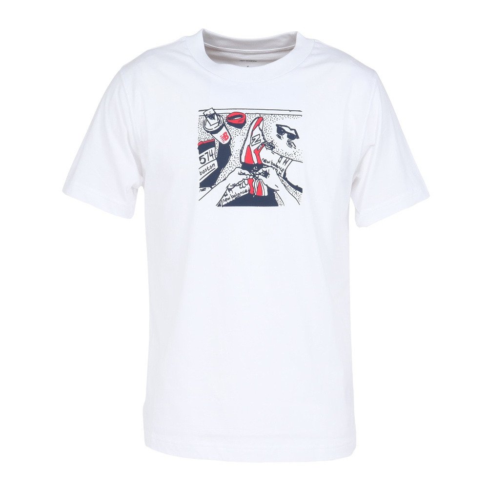 ニューバランス（new balance）（メンズ）ブレイク Tシャツ MT61L3FMWT