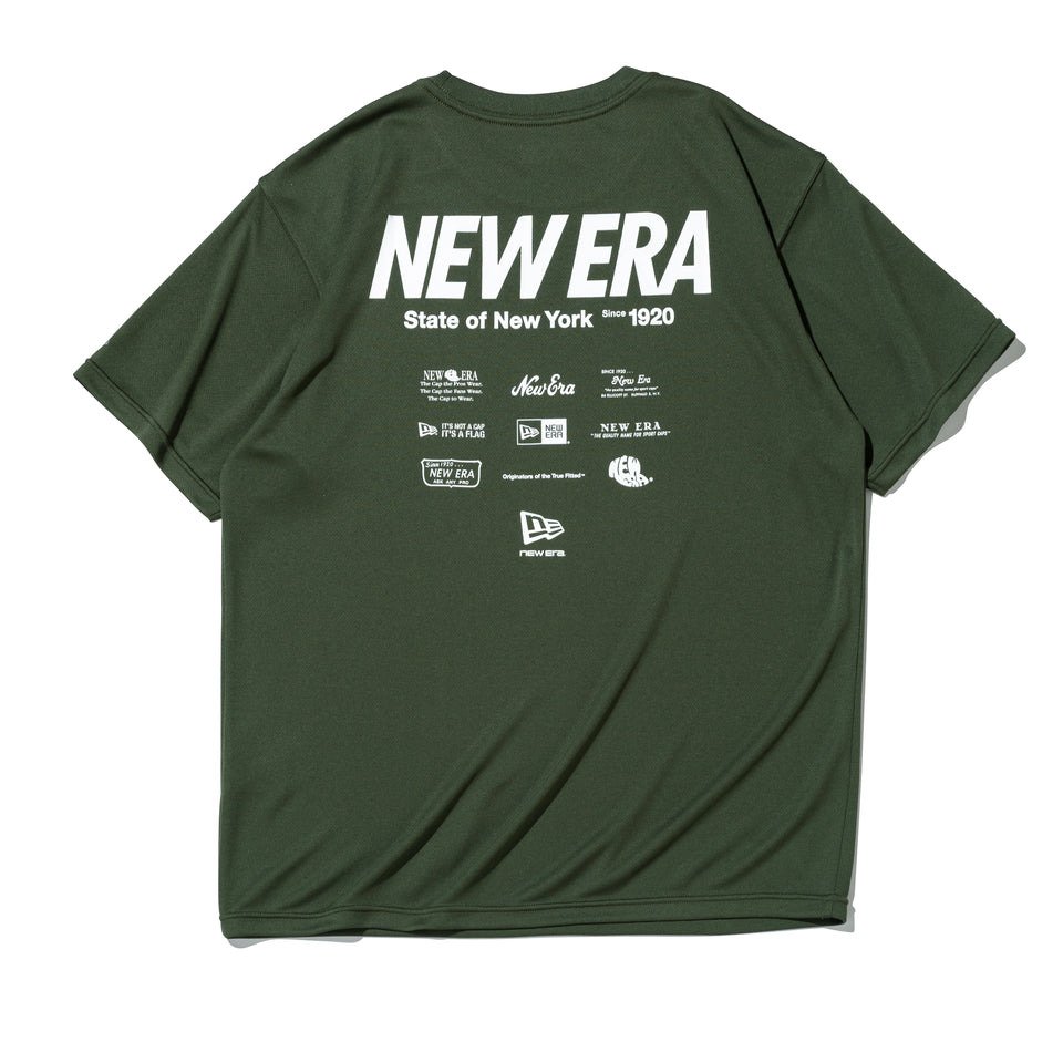 ニューエラ（NEW ERA）（メンズ、レディース）テック 半袖Tシャツ Rear
