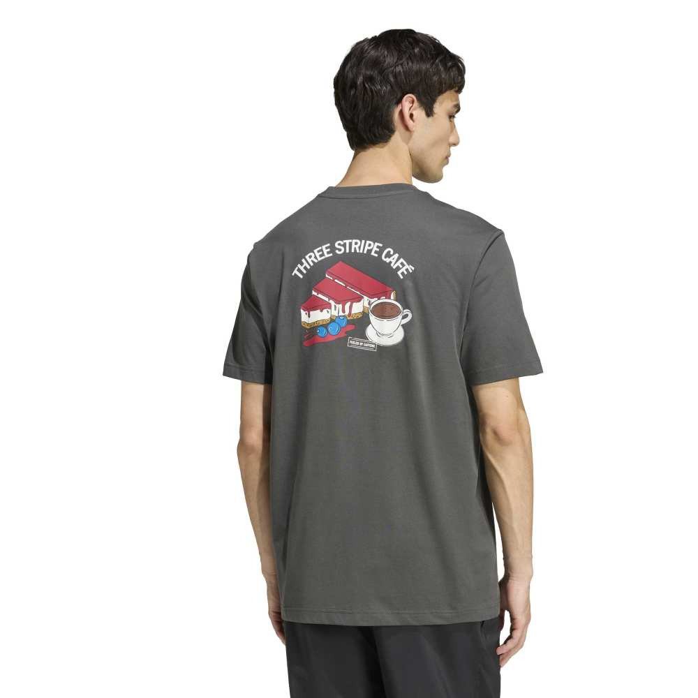 アディダス（adidas）（メンズ）コーヒー カフェ チーズケーキ グラフィックTシャツ BW530-KB2499