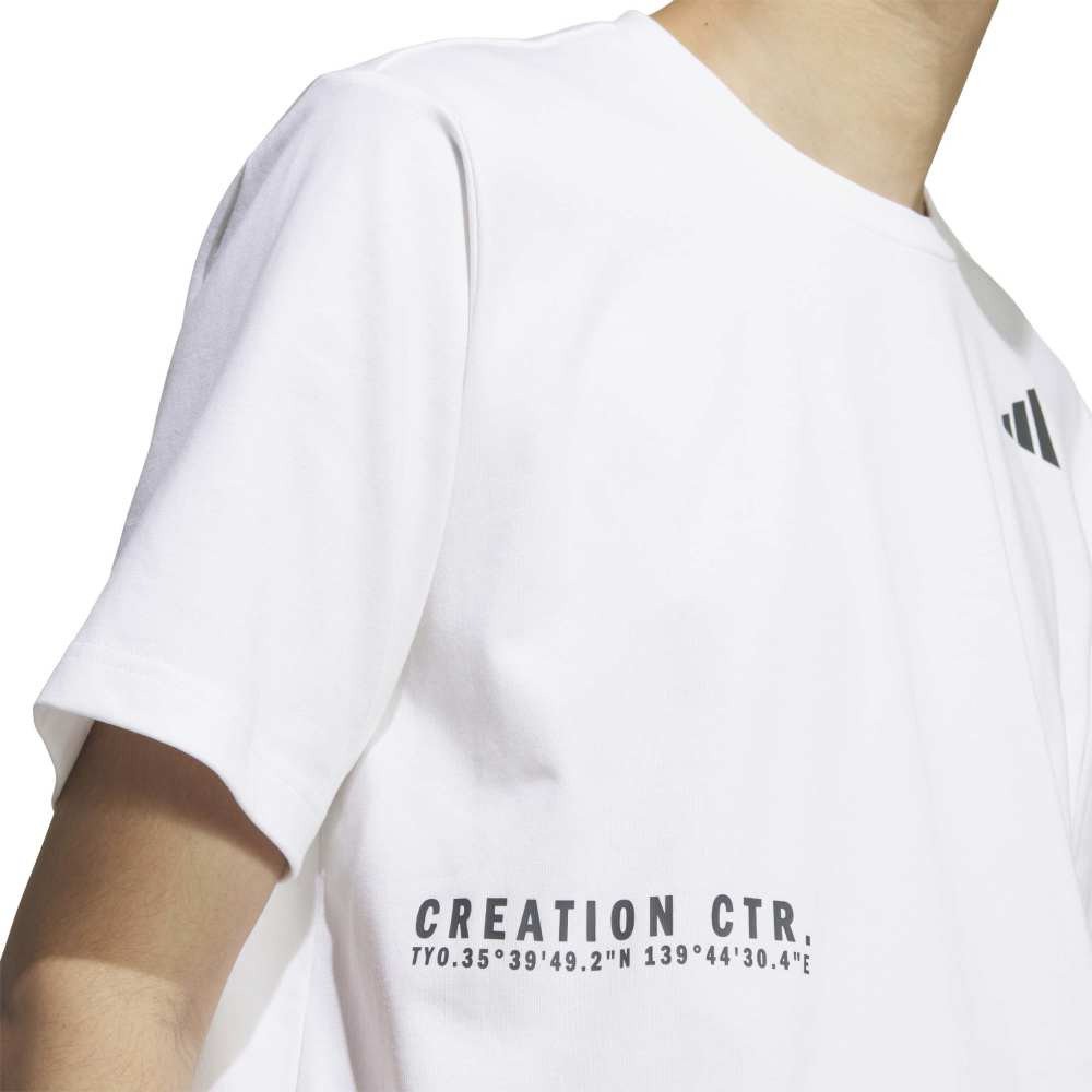 アディダス（adidas）（メンズ）ブランドラブ ルーズフィット ヘビー シングルジャージー半袖Tシャツ SB250-KF3703