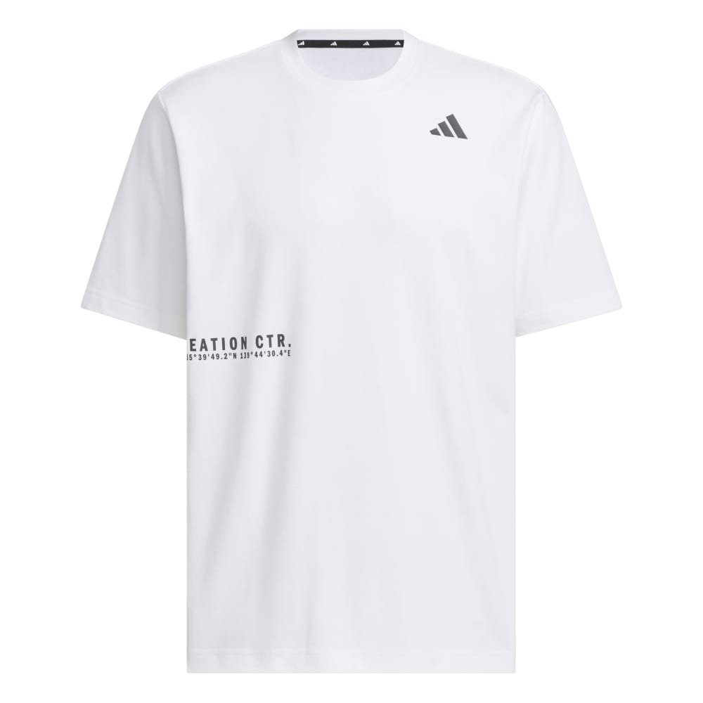 アディダス（adidas）（メンズ）ブランドラブ ルーズフィット ヘビー シングルジャージー半袖Tシャツ SB250-KF3703