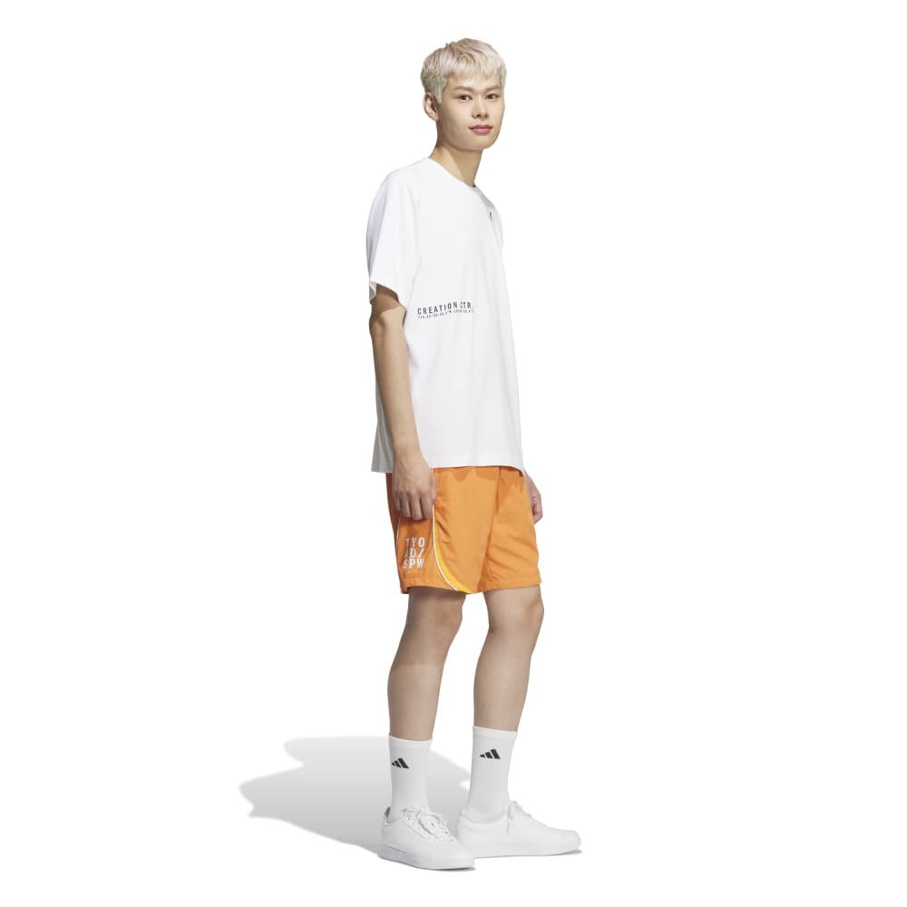 アディダス（adidas）（メンズ）ブランドラブ ルーズフィット ヘビー シングルジャージー半袖Tシャツ SB250-KF3703