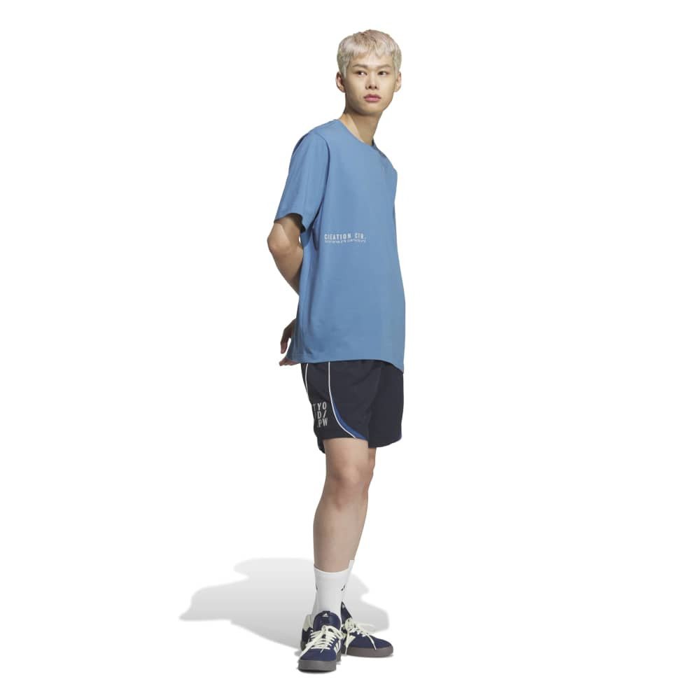 アディダス（adidas）（メンズ）ブランドラブ ルーズフィット ヘビー シングルジャージー半袖Tシャツ SB250-KF3704