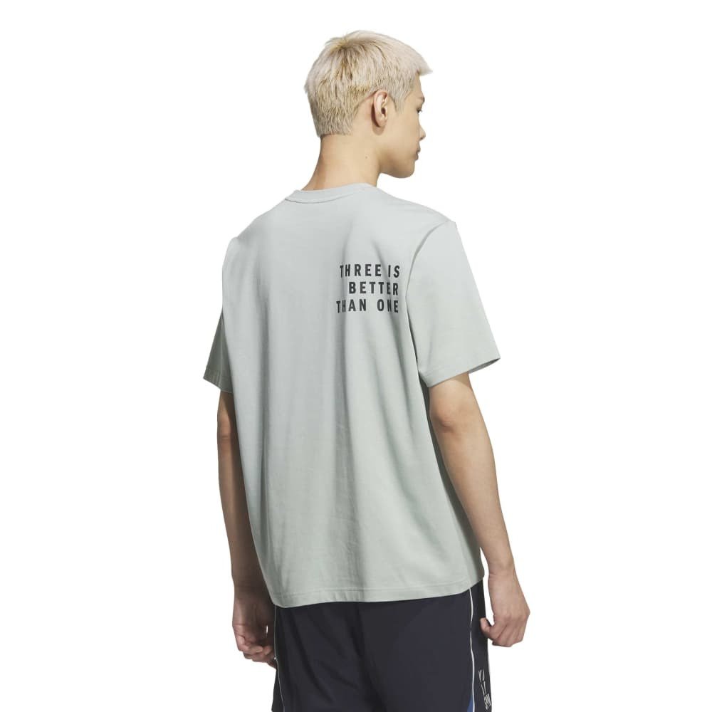 アディダス（adidas）（メンズ）ブランドラブ ルーズフィット ヘビー シングルジャージー半袖Tシャツ SB250-KF3705