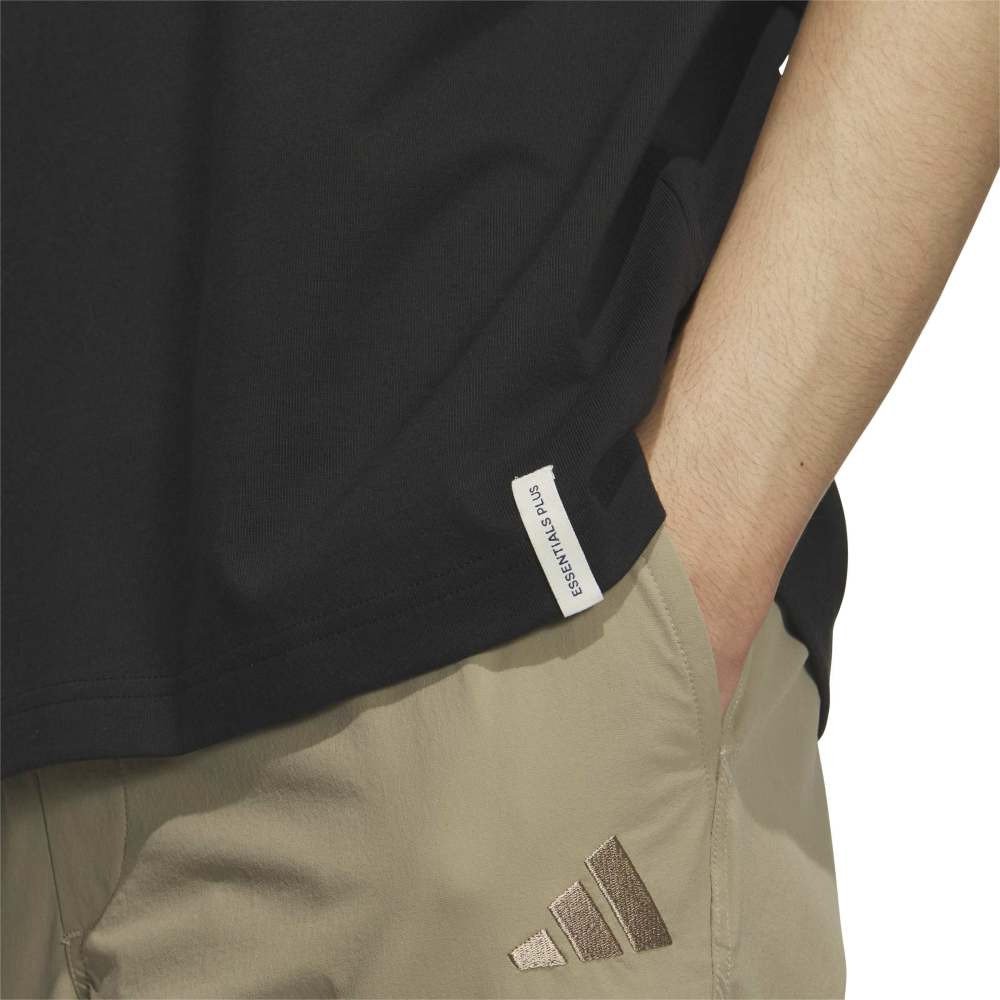 アディダス（adidas）（メンズ）エッセンシャルズ プラス ルーズフィット スリーストライプス シングルジャージー半袖Tシャツ U4243-KF3736