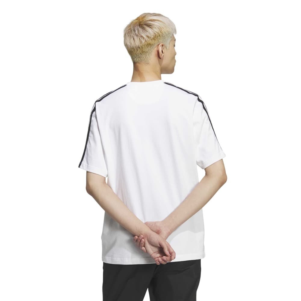 アディダス（adidas）（メンズ）エッセンシャルズ プラス ルーズフィット スリーストライプス シングルジャージー半袖Tシャツ U4243-KF3739