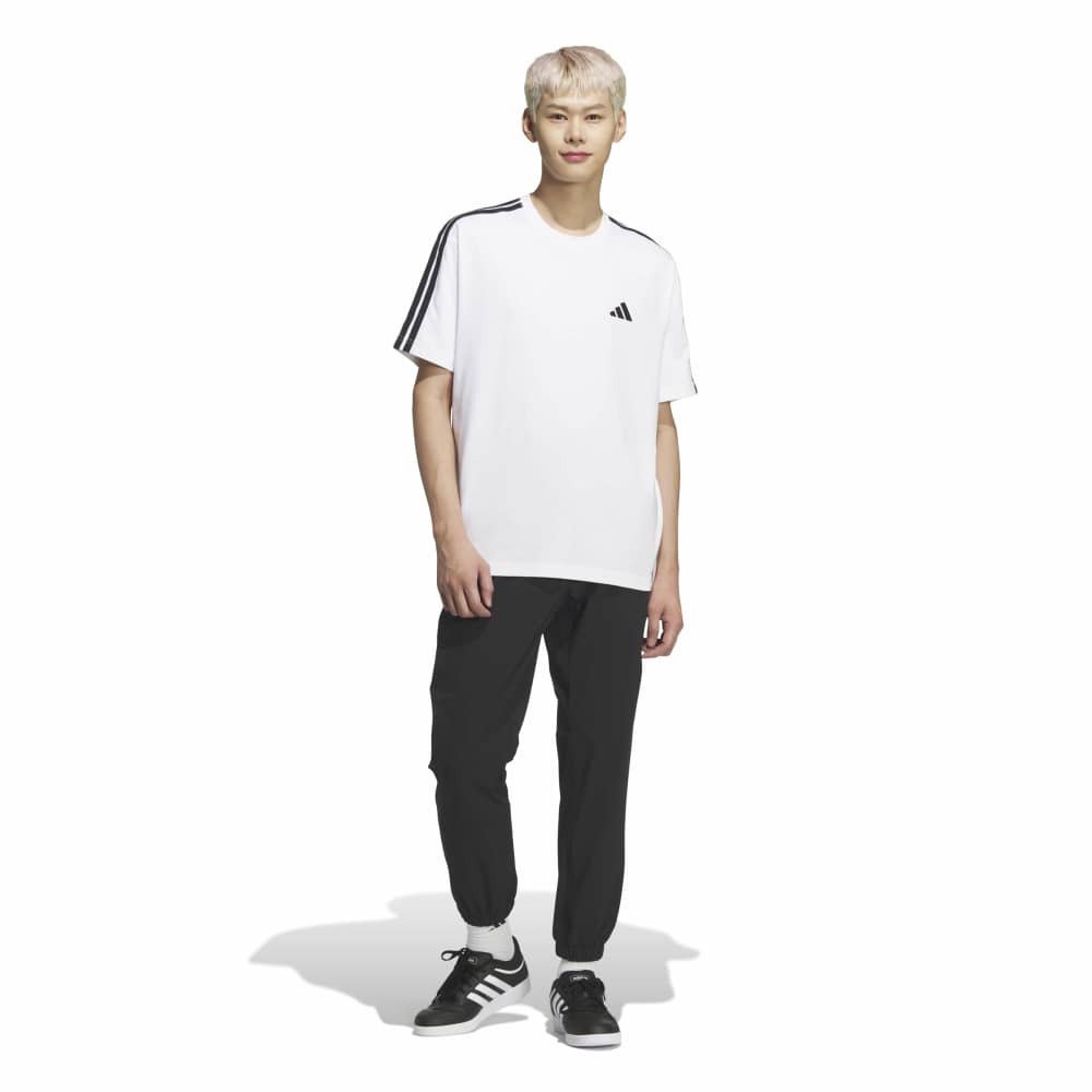 アディダス（adidas）（メンズ）エッセンシャルズ プラス ルーズフィット スリーストライプス シングルジャージー半袖Tシャツ U4243-KF3739