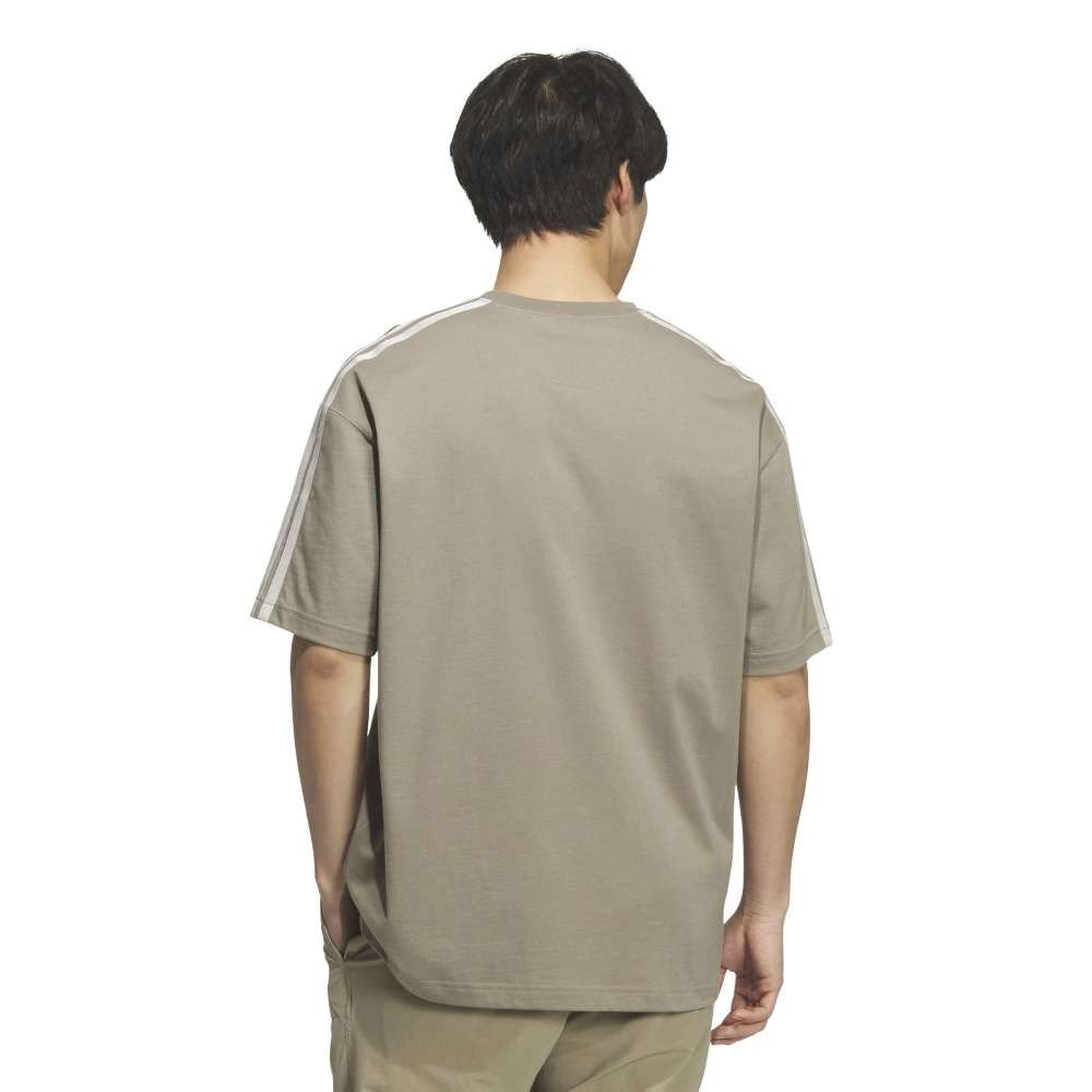 アディダス（adidas）（メンズ）エッセンシャルズ プラス ルーズフィット スリーストライプス シングルジャージー半袖Tシャツ U4243-KF3740