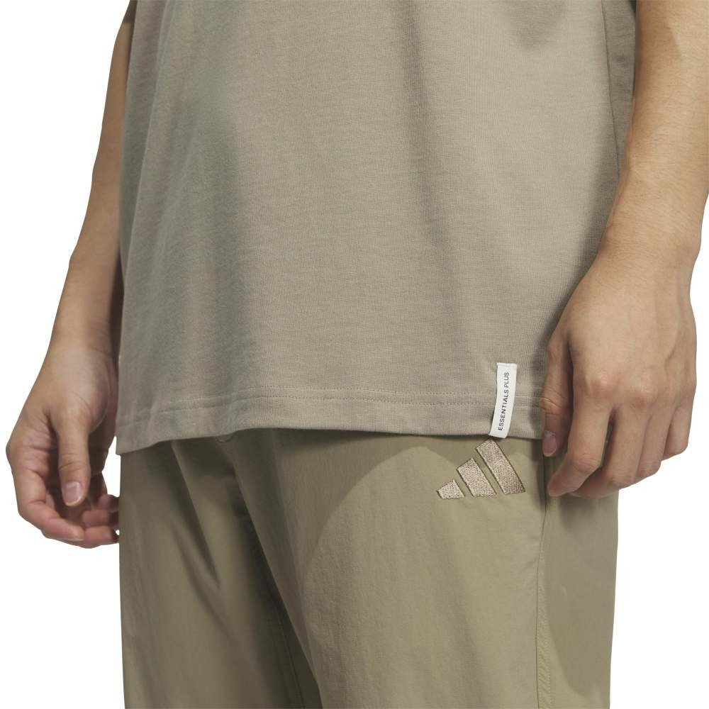 アディダス（adidas）（メンズ）エッセンシャルズ プラス ルーズフィット スリーストライプス シングルジャージー半袖Tシャツ U4243-KF3740