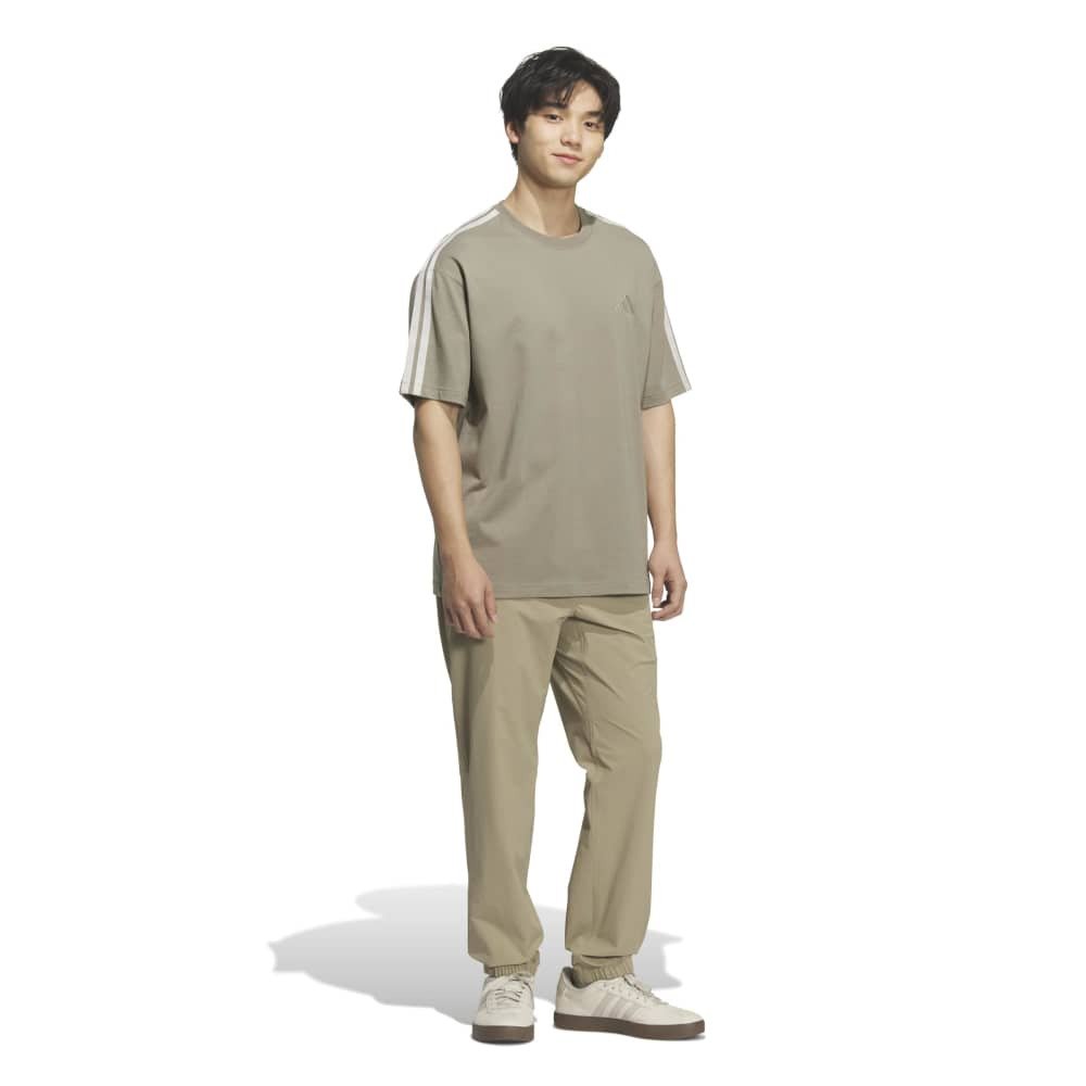 アディダス（adidas）（メンズ）エッセンシャルズ プラス ルーズフィット スリーストライプス シングルジャージー半袖Tシャツ U4243-KF3740
