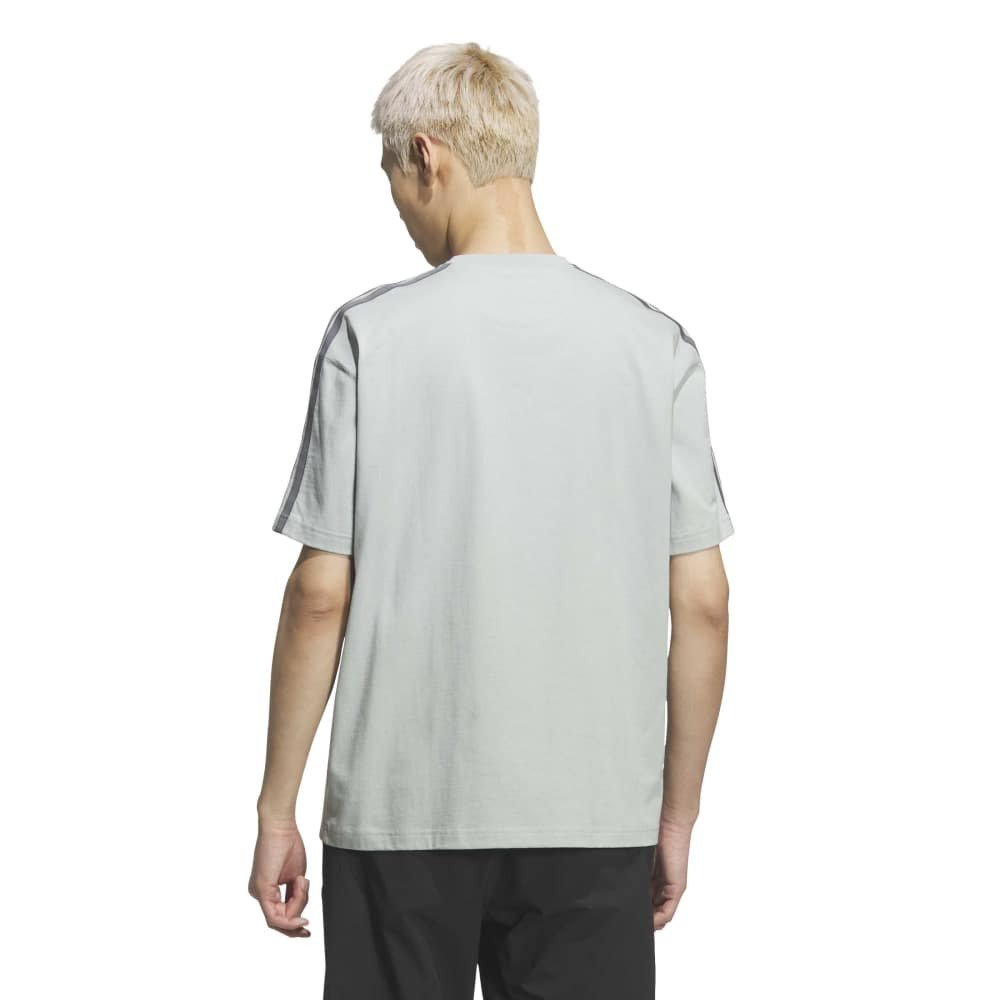 アディダス（adidas）（メンズ）エッセンシャルズ プラス ルーズフィット スリーストライプス シングルジャージー半袖Tシャツ U4243-KF3741
