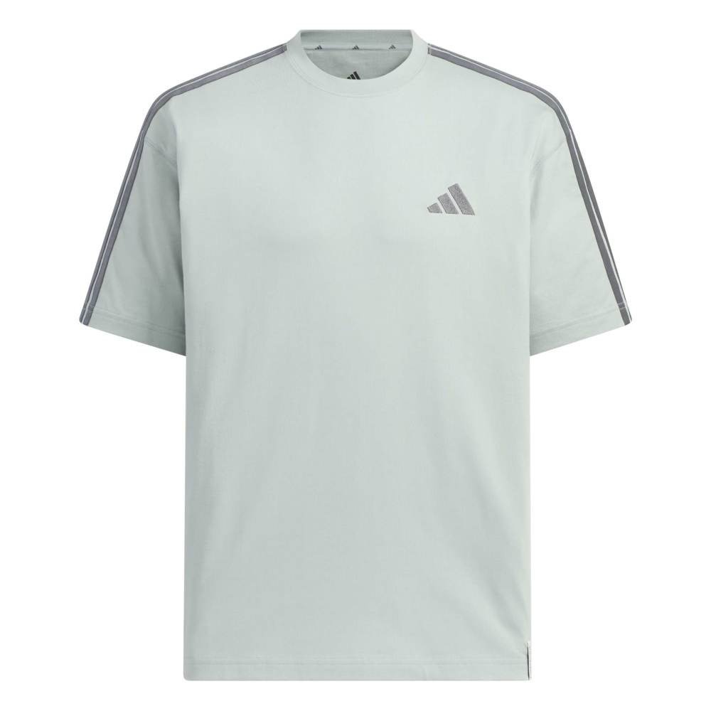 アディダス（adidas）（メンズ）エッセンシャルズ プラス ルーズフィット スリーストライプス シングルジャージー半袖Tシャツ U4243-KF3741