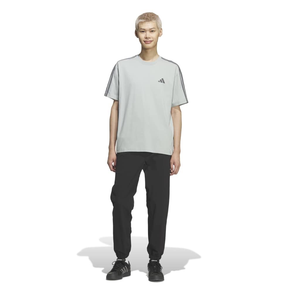 アディダス（adidas）（メンズ）エッセンシャルズ プラス ルーズフィット スリーストライプス シングルジャージー半袖Tシャツ U4243-KF3741
