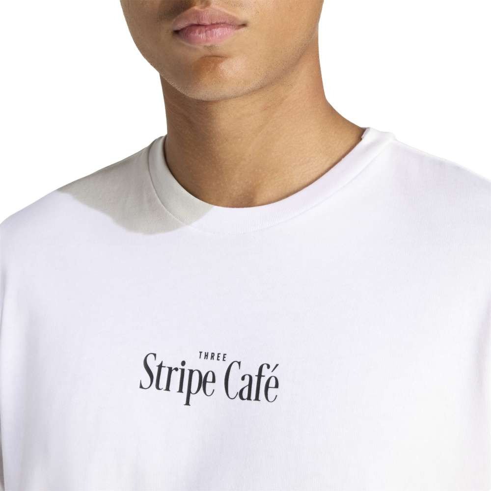 アディダス（adidas）（メンズ）コーヒー カフェ ドーナッツ ボックス グラフィックTシャツ UV455-KB2500