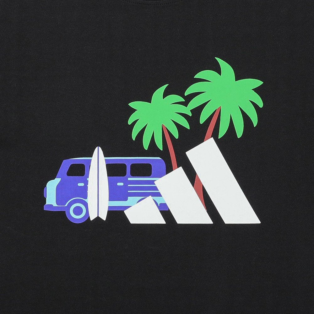 アディダス（adidas）（メンズ）GRAPHICS サーフ 半袖Tシャツ OHN04-KM6286
