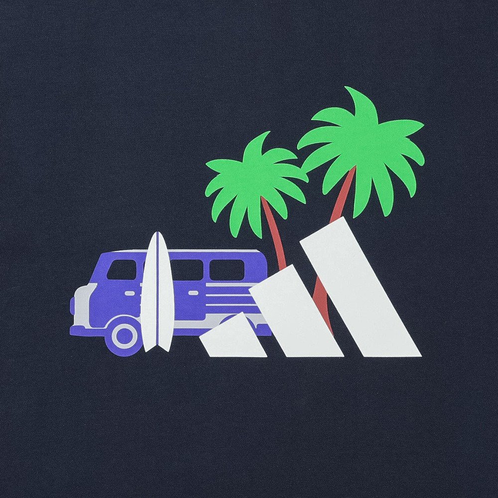 アディダス（adidas）（メンズ）GRAPHICS サーフ 半袖Tシャツ OHN04-KM6287