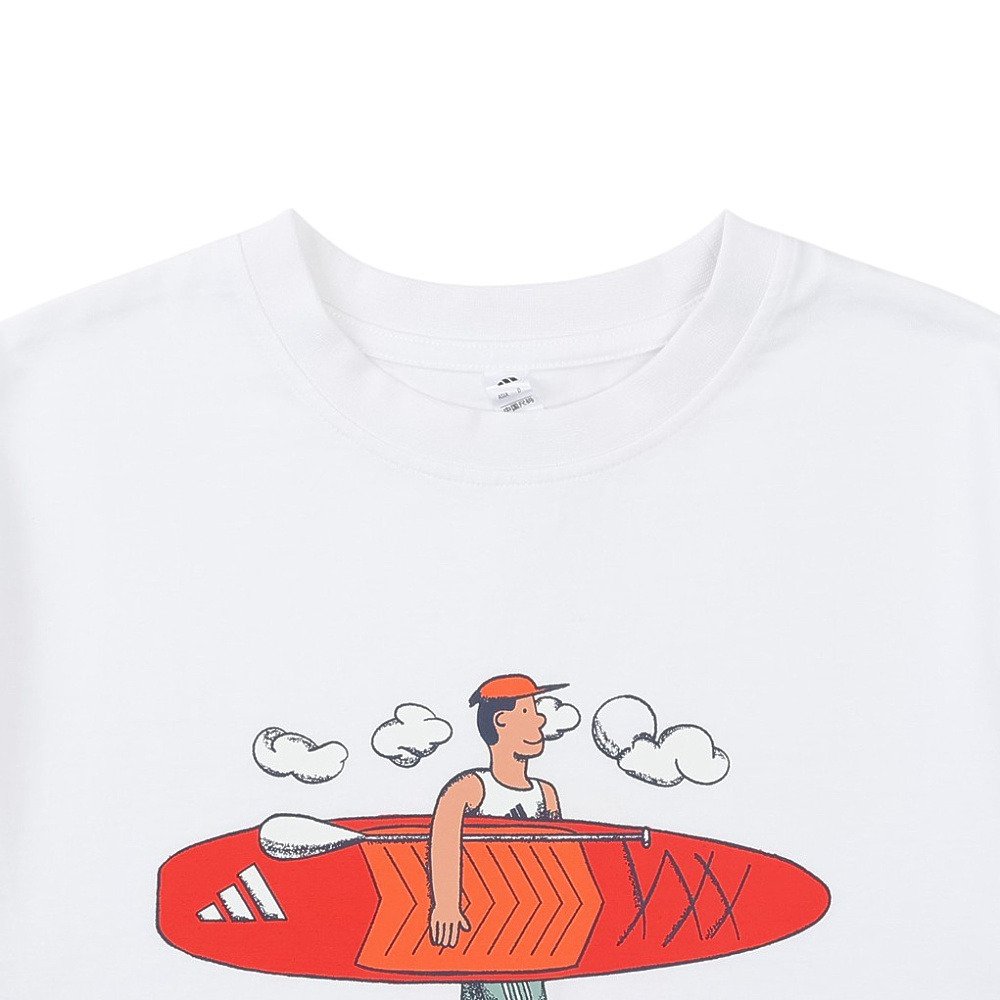アディダス（adidas）（メンズ）GRAPHICS サーフ B 半袖Tシャツ OHN06-KM6290