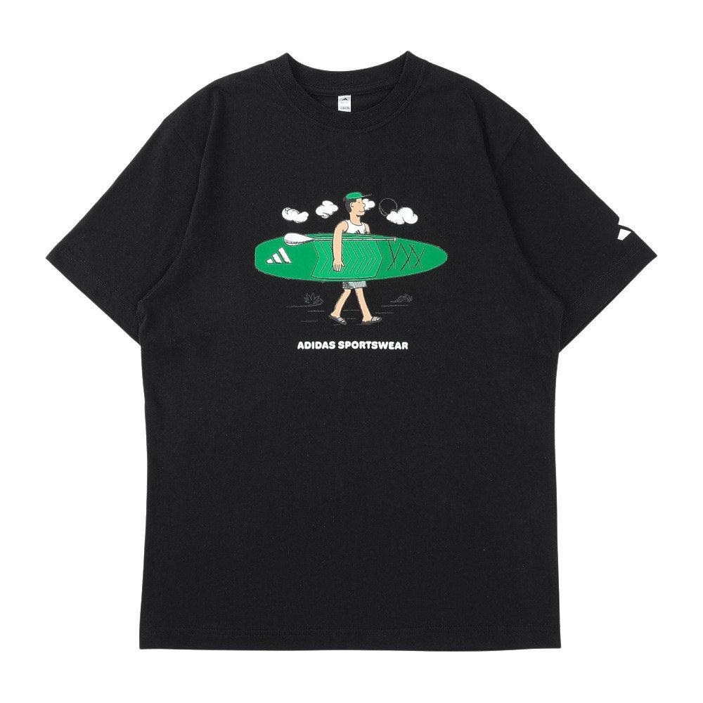 アディダス（adidas）（メンズ）GRAPHICS サーフ B 半袖Tシャツ OHN06