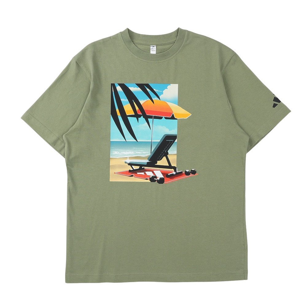 アディダス（adidas）（メンズ）GRAPHICS ビーチ 半袖Tシャツ OHN07