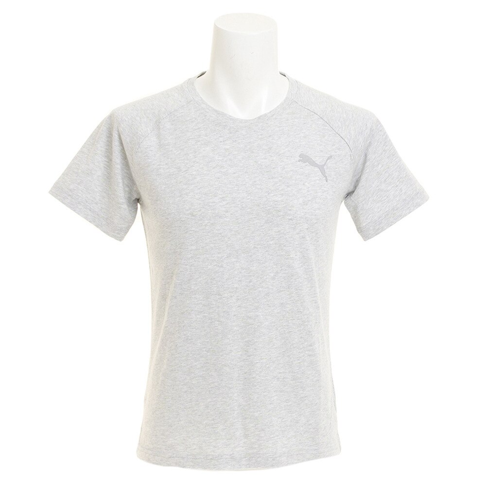  Tシャツ メンズ EVOSTRIPE ショートスリーブTシャツ 592682 04 GRY-