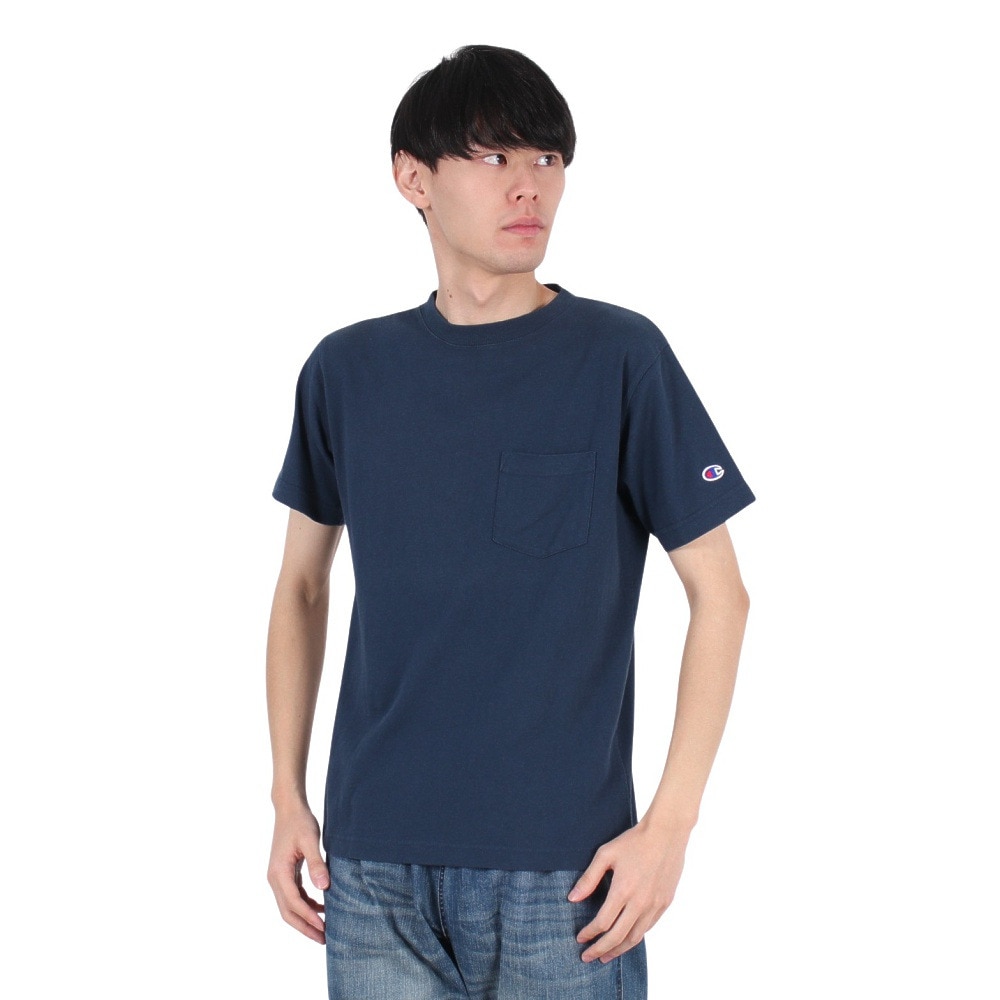 チャンピオン-ヘリテイジ（CHAMPION-HERITAGE）（メンズ）半袖Tシャツ メンズ ベーシック ポケット C3-M349 370 カットソー