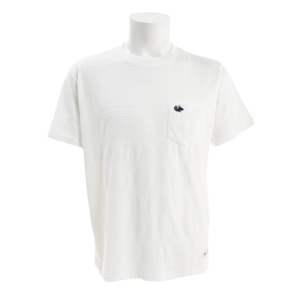  Tシャツ メンズ JACQUARD 半袖Tシャツ 863EK9HD9422 WHT オンライン価格
