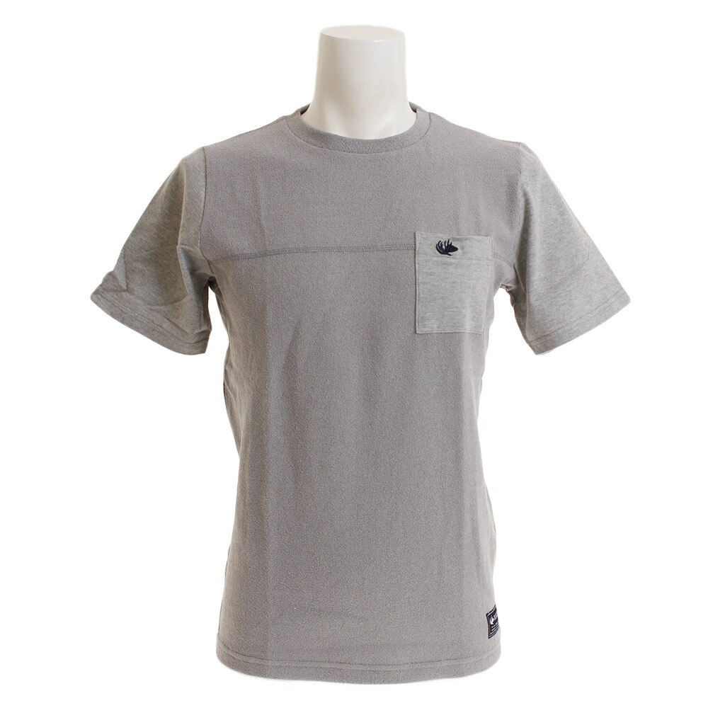  【多少の傷汚れありの為大奉仕】Tシャツ メンズ ポケット 半袖Tシャツ 863EK9HD9418 MGRY オンライン価格