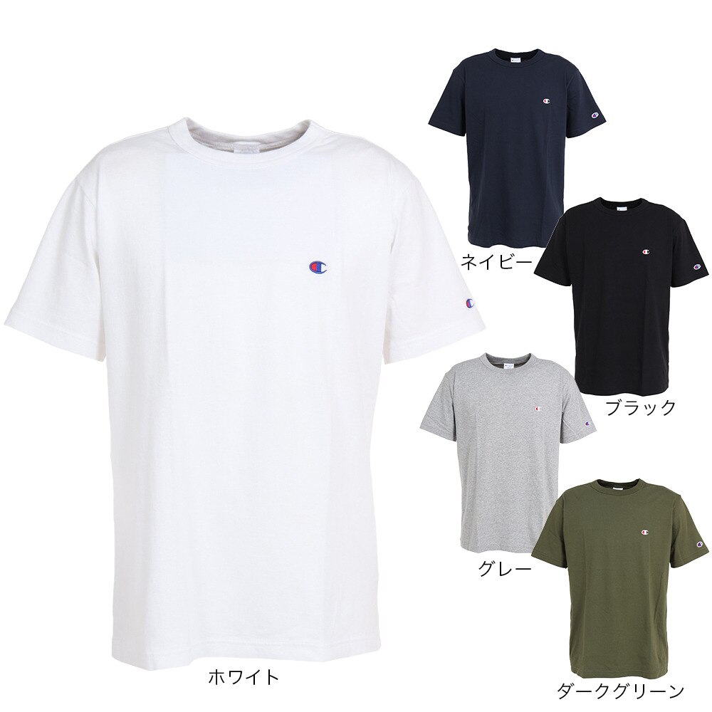 チャンピオン-ヘリテイジ（CHAMPION-HERITAGE）（メンズ）Tシャツ メンズ 半袖 BA ワンポイント C3-P300 090 カットソー オンライン価格