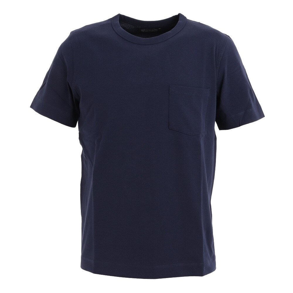  フラットシーマ クルーネックTシャツ TCPUCN-20SRL  NVY 半袖