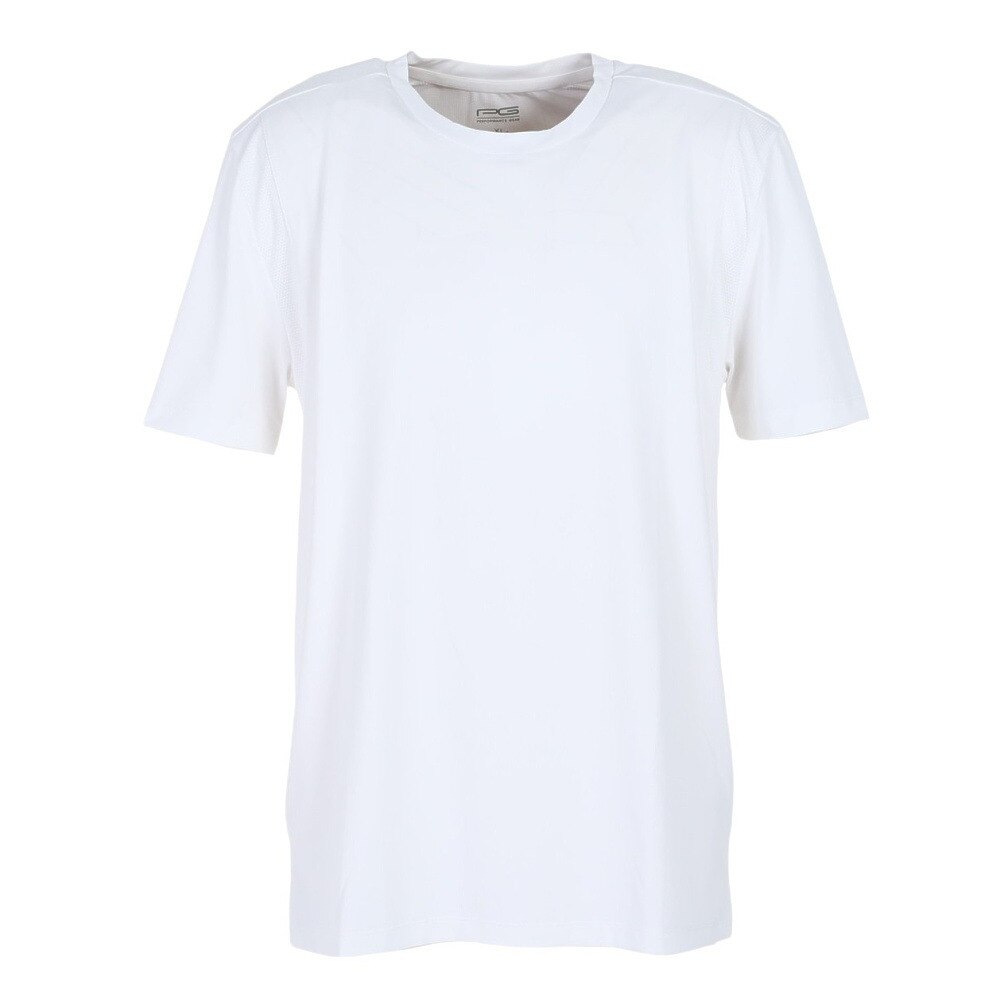  洗っても機能が続く UV 吸汗速乾 Arm vent 半袖Tシャツ 863PG1DSK6769 WHT