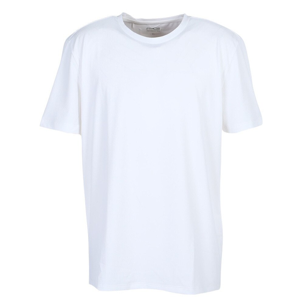  洗っても機能が続く UV 吸汗速乾 Training 半袖Tシャツ 863PG1DSK6770 WHT