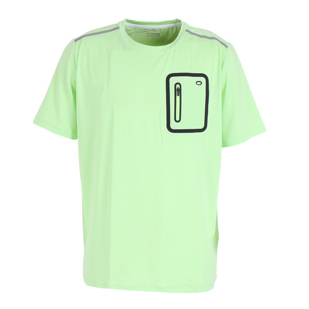 パフォーマンスギア（PG）（メンズ）Tシャツ メンズ 半袖 Chest bonded 863PG1GD6764 GRN カットソー