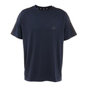 ニューバランス（new balance）（メンズ）リニアラインショートスリーブTシャツ JMTP0218NGO