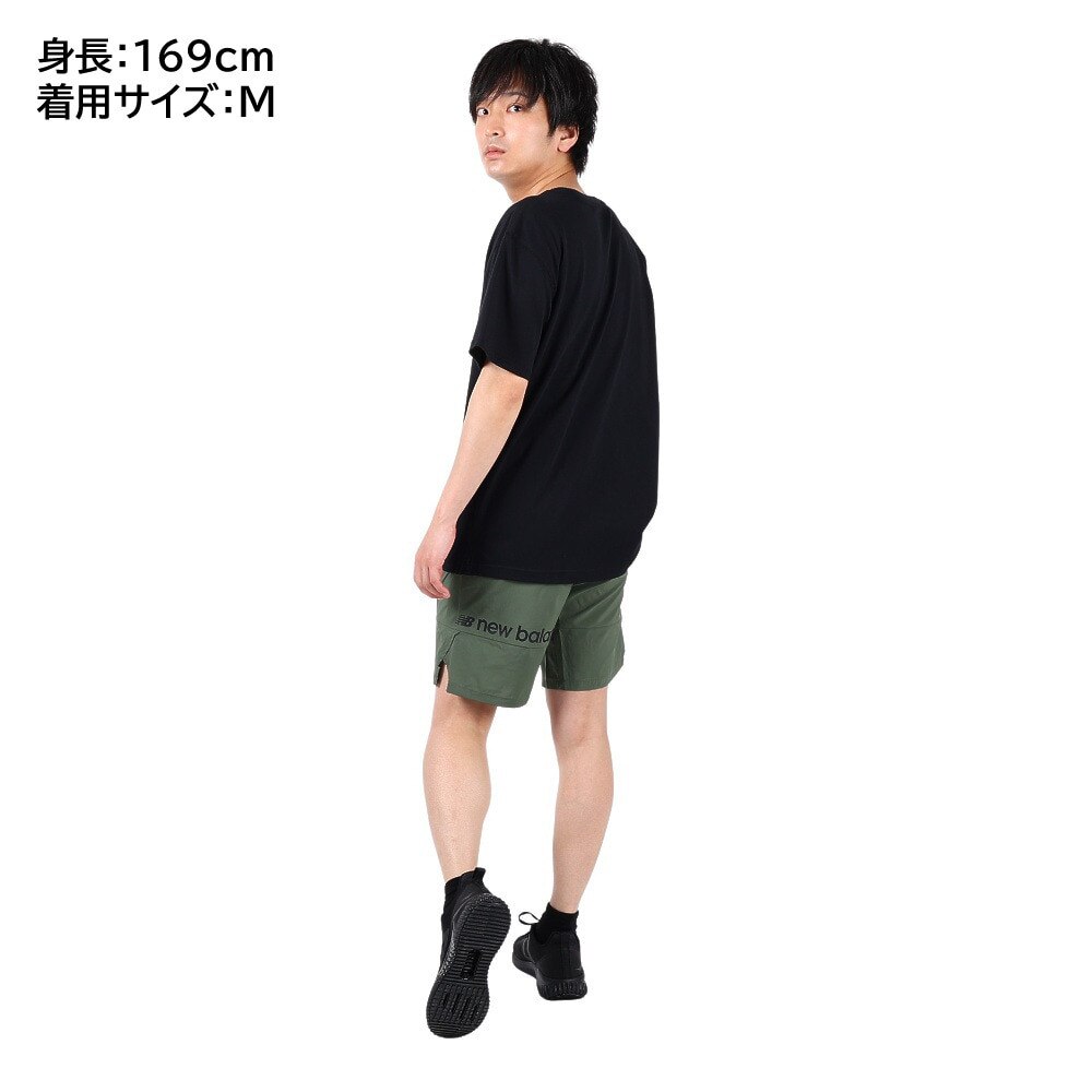 ニューバランス（new balance）（メンズ、レディース）半袖Tシャツ メンズ Essentials uni-ssentials UT21503BK