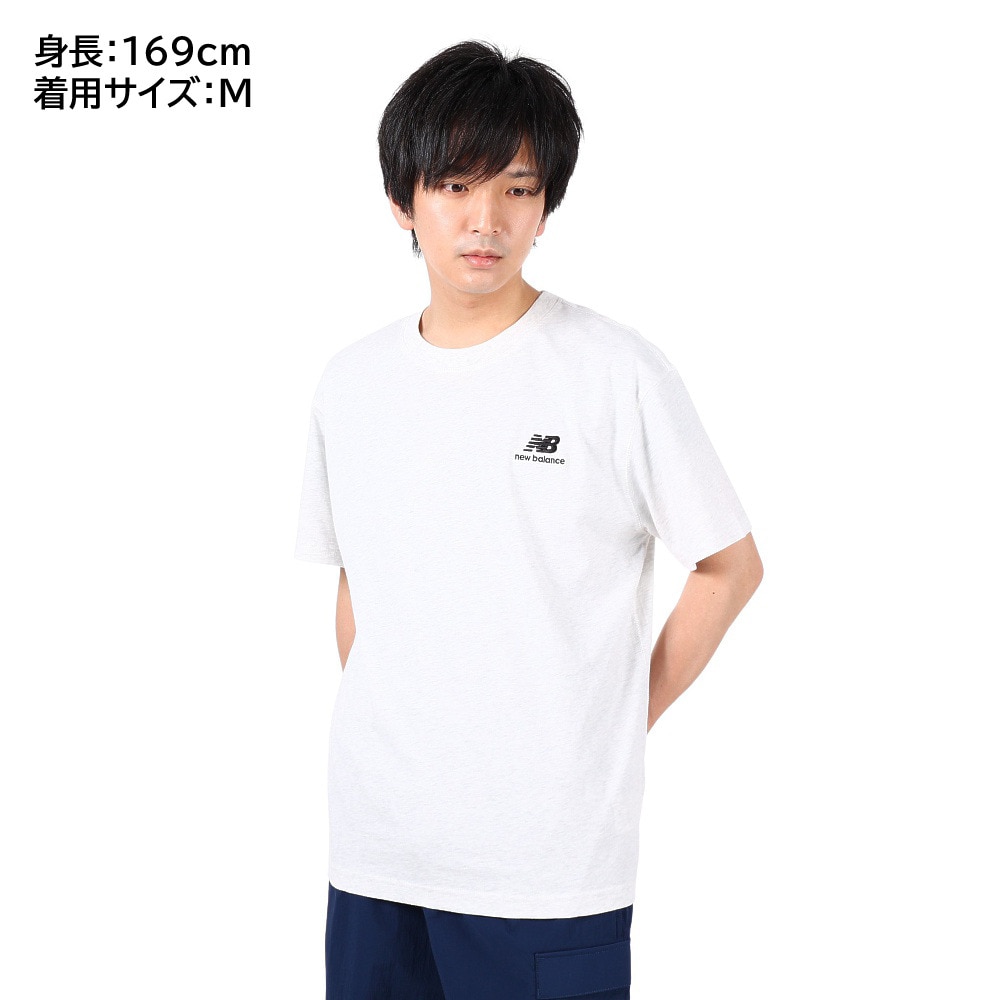 ニューバランス（new balance）（メンズ）半袖Tシャツ メンズ Essentials uni-ssentials UT21503SAH  スポーツ用品はスーパースポーツゼビオ