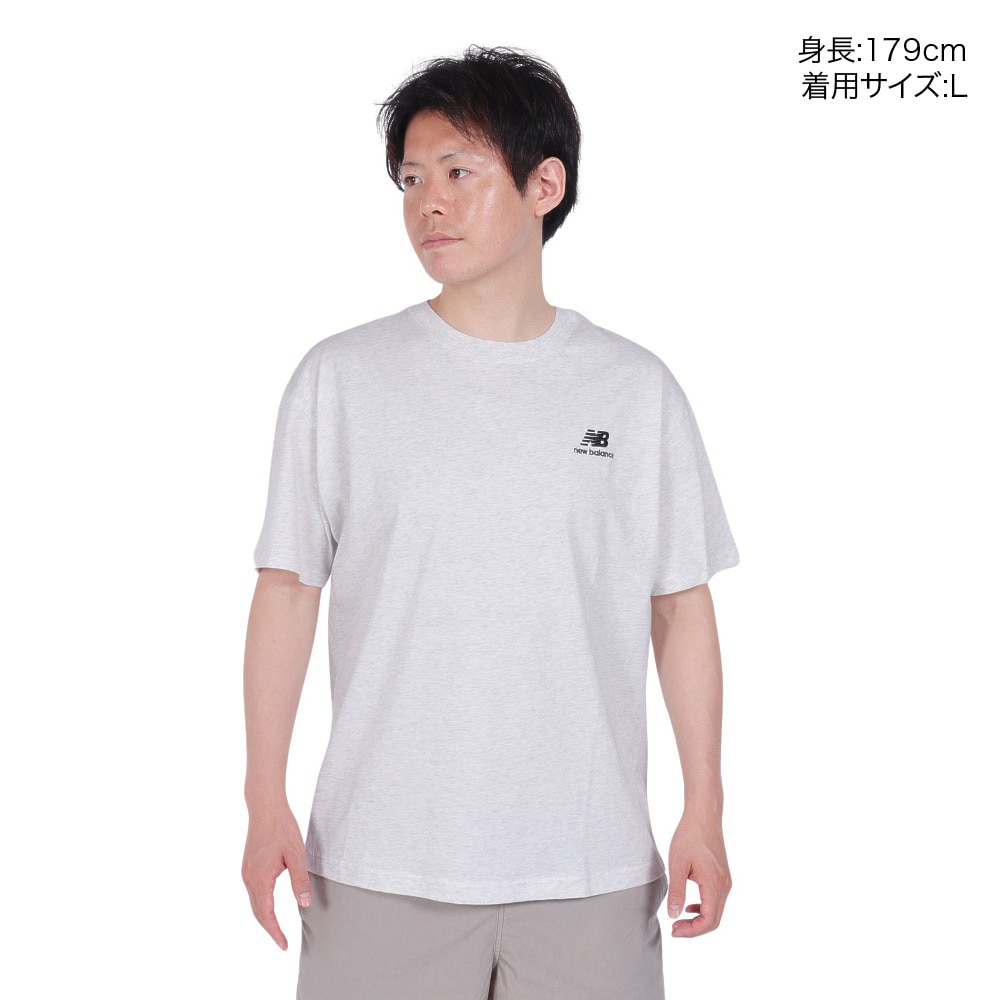 ニューバランス（new balance）（メンズ）半袖Tシャツ メンズ Essentials uni-ssentials UT21503SAH