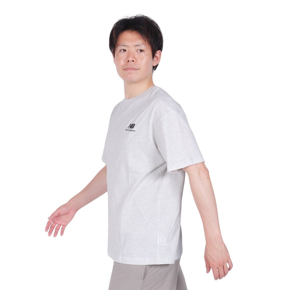 ニューバランス（new balance）（メンズ）半袖Tシャツ メンズ Essentials uni-ssentials UT21503SAH