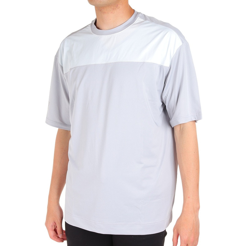 ウィッテム（HUITIEME）（メンズ）半袖Tシャツ メンズ フロントハイブリット 191-26445-013