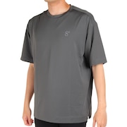 ウィッテム（HUITIEME）（メンズ）半袖Tシャツ メンズフロントハイブリット  191-26446-028