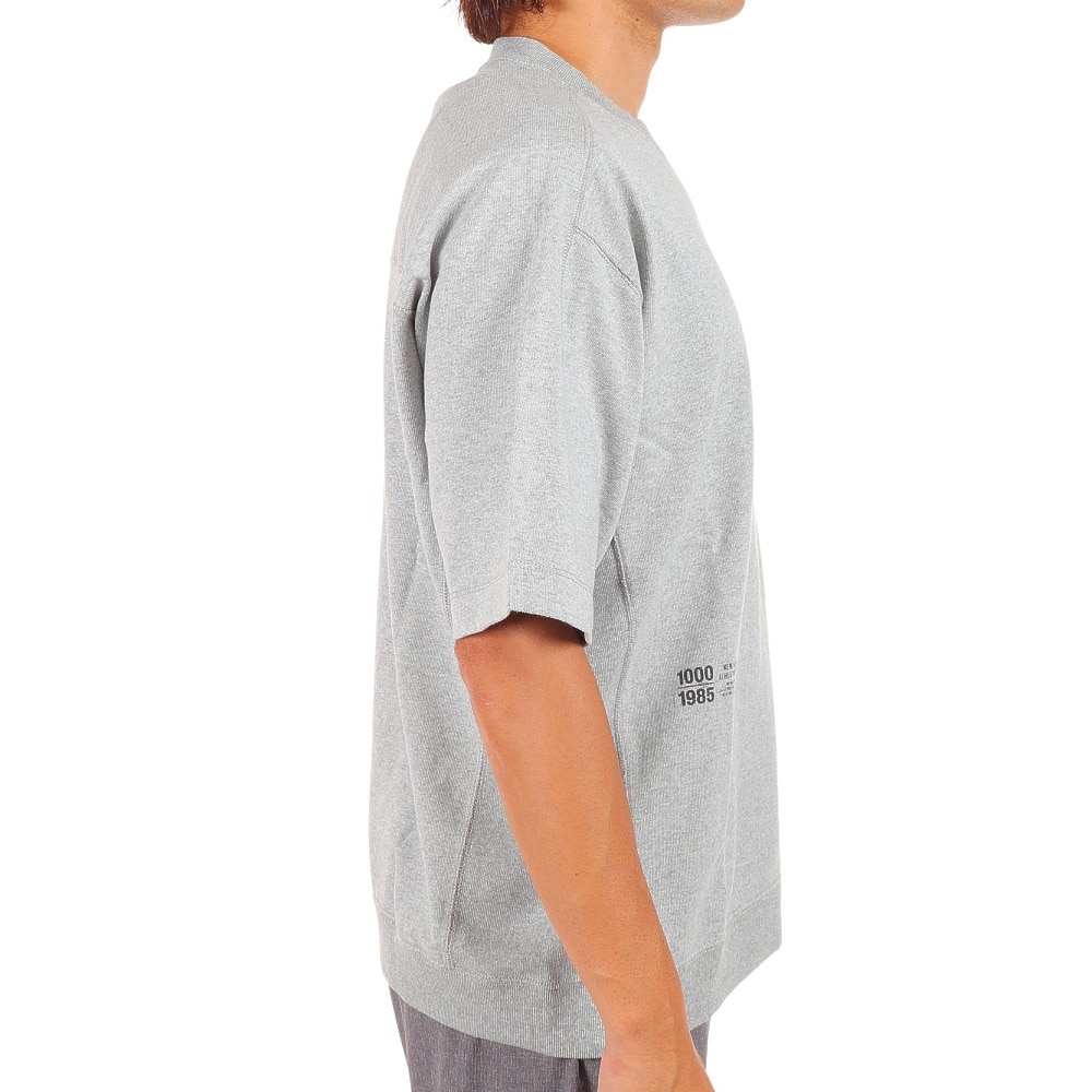 ニューバランス（new balance）（メンズ）Tシャツ メンズ 半袖 1000 ショートスリーブ R AMT25067HGR