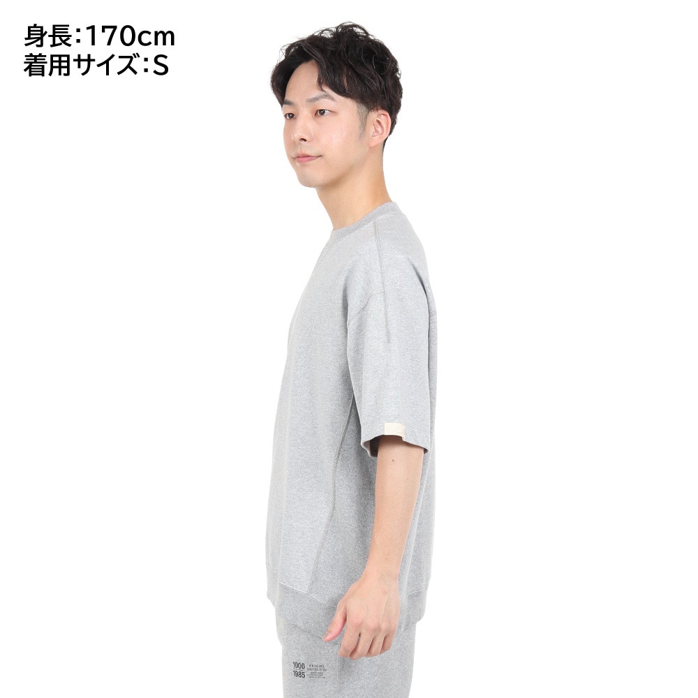 ニューバランス（new balance）（メンズ）Tシャツ メンズ 半袖 1000 オーバーサイズフィット AMT25071HGR