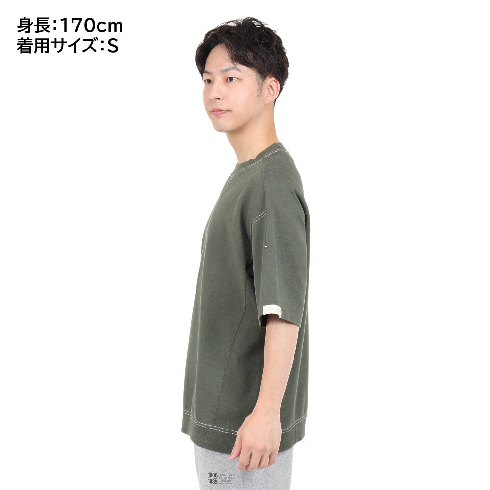 ニューバランス（new balance）（メンズ）Tシャツ メンズ 半袖 1000 オーバーサイズフィット AMT25071NSE