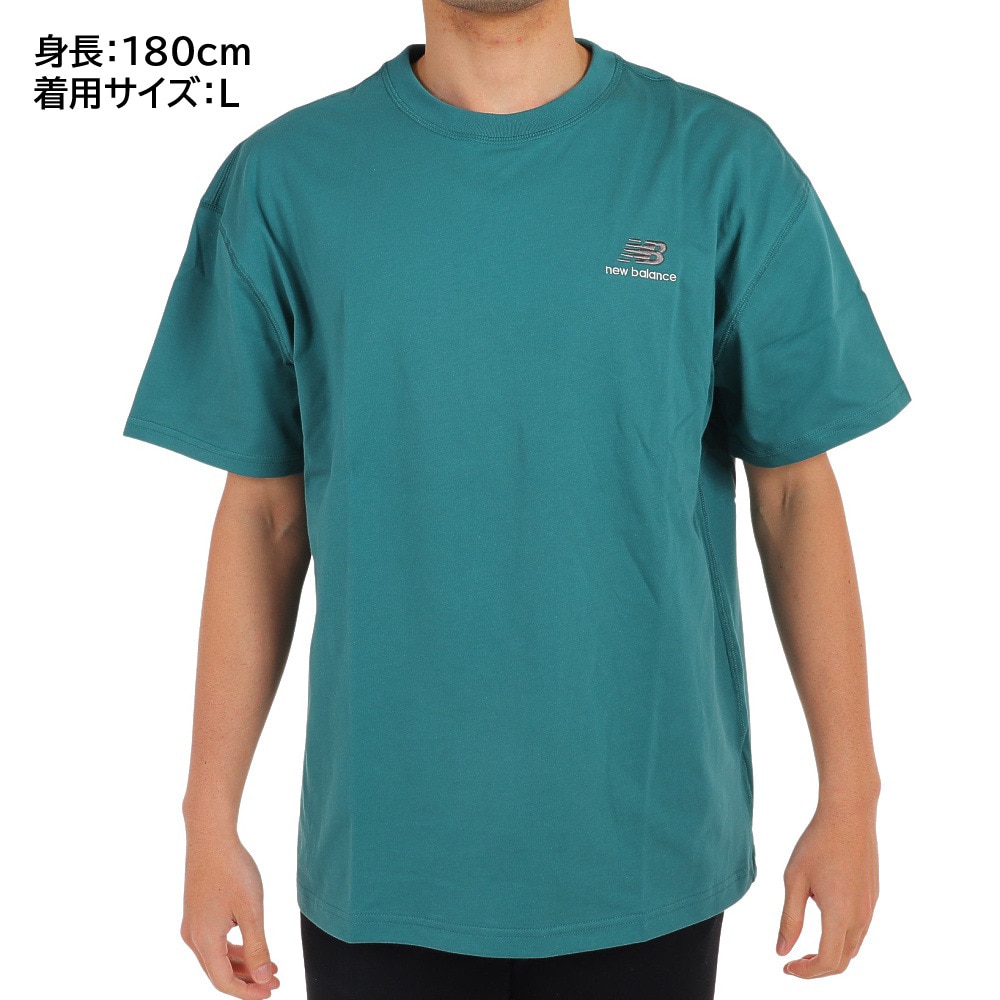 ニューバランス（new balance）（メンズ、レディース）Tシャツ メンズ 半袖 Essentials uni-ssentials UT21503VDA