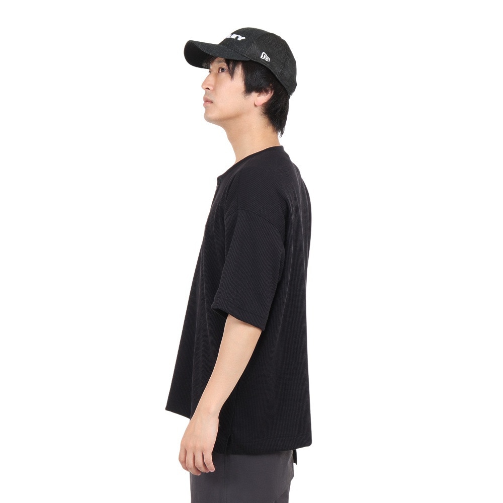 オークリー（OAKLEY）（メンズ）半袖シャツ メンズ 吸汗速乾 ESSEN KNIT THER FOA405354-02E