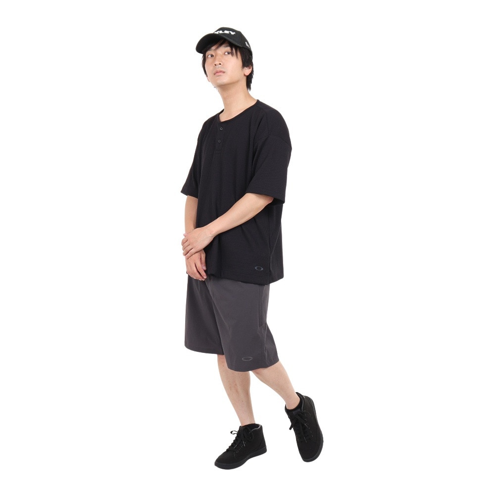 オークリー（OAKLEY）（メンズ）半袖シャツ メンズ 吸汗速乾 ESSEN KNIT THER FOA405354-02E