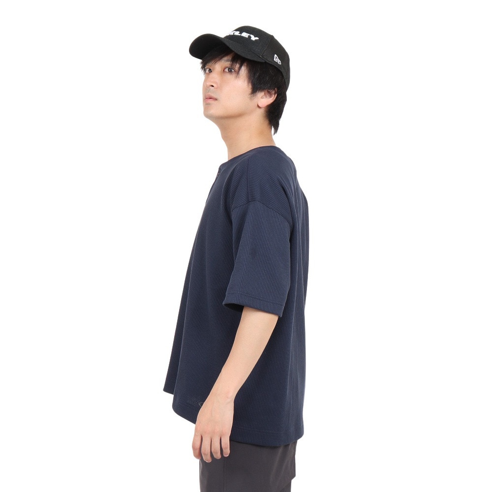オークリー（OAKLEY）（メンズ）半袖シャツ メンズ 吸汗速乾 ESSEN KNIT THER FOA405354-6FB