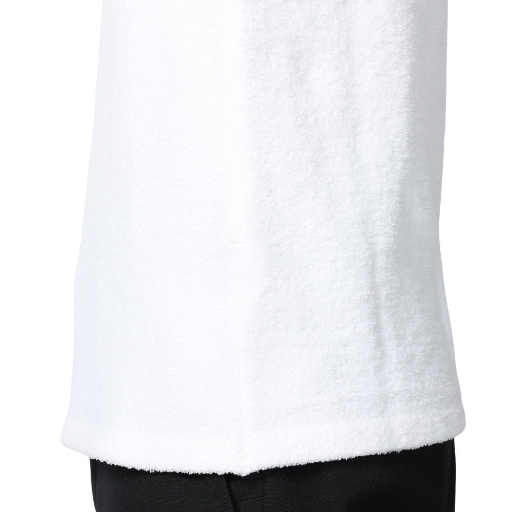 テリック（TELIC）（メンズ）半袖Tシャツ メンズ シャギーニットTシャツ 23SSTE-003 WHT