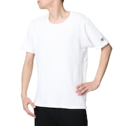 テリック（TELIC）（メンズ）半袖Tシャツ メンズ シャギーニットTシャツ 23SSTE-003 WHT