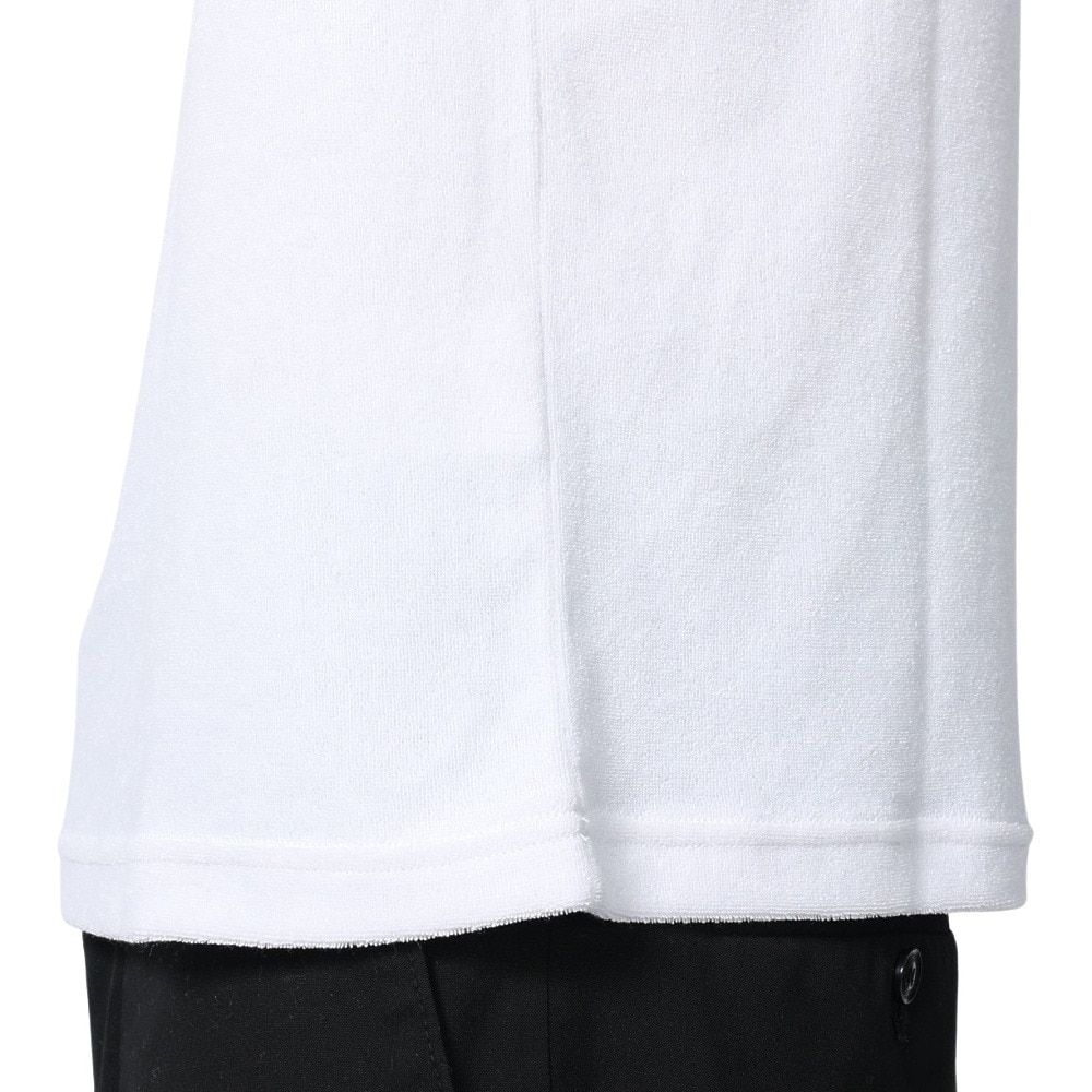 テリック（TELIC）（メンズ）半袖Tシャツ メンズ パイルヘンリーネックTシャツ TL-C025TS WHT