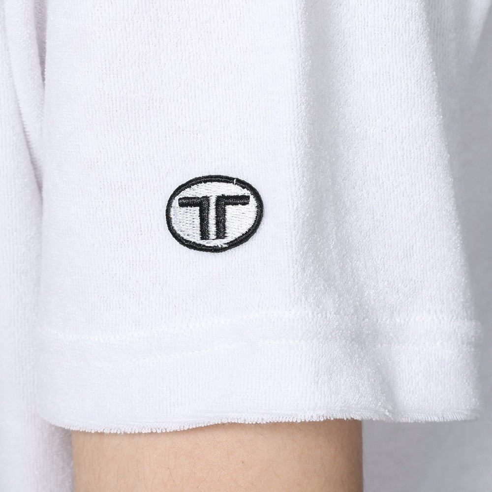 テリック（TELIC）（メンズ）半袖Tシャツ メンズ パイルヘンリーネックTシャツ TL-C025TS WHT
